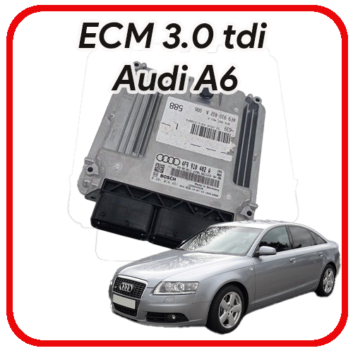 Audi A6 Quattro Diesel 3.0 TDI Revisione centralina Motore Edc17cp14